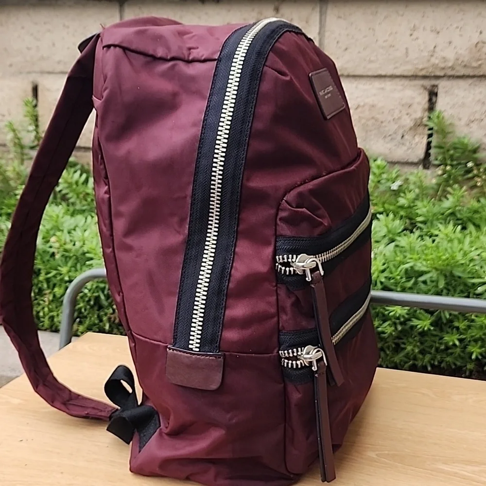 Marc Jacob’s Nylon Biker Backpack Burgundy